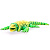 Подвижная 3D-игрушка Ящерица Тегу зеленая FunBerry Toys 03006238